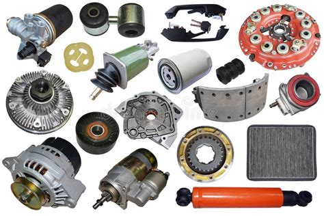 Auto Spare Parts Car On Stock Image Image Of Detail 135638205