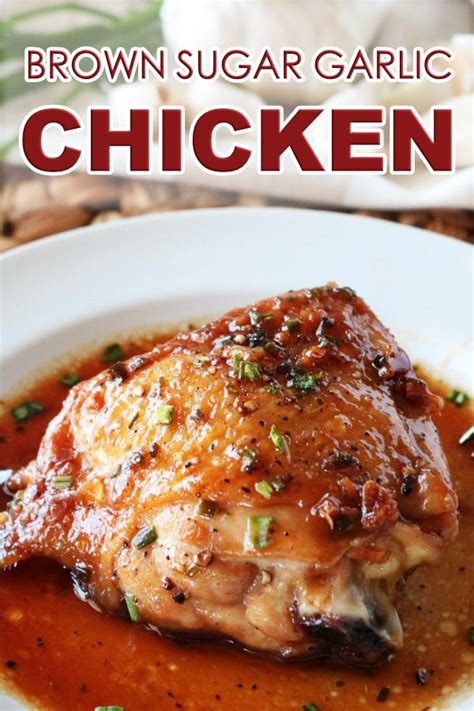 Return chicken to the pan and place the lid on. Brown Sugar Garlic Chicken - The Anthony Kitchen | Recipe ...