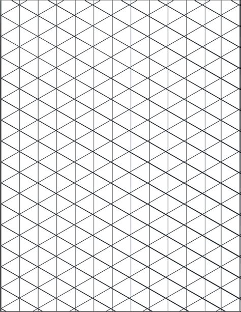 Isometric Graph Paper In Illustrator Psd Word Pages Download