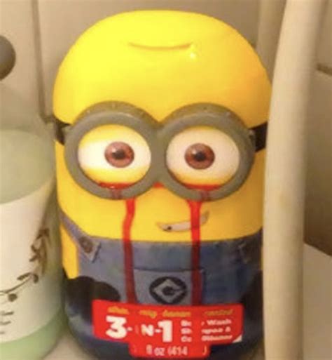 Blood Crying Minion Blank Template Imgflip