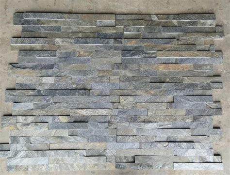 Culture Stone Decoration Stones Wall Cladding Indian Grey Slate