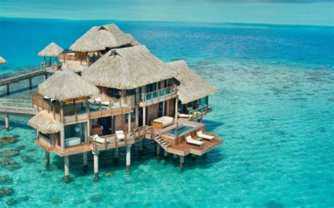 Hilton Bora Bora Original Travel Luxury Hotel French