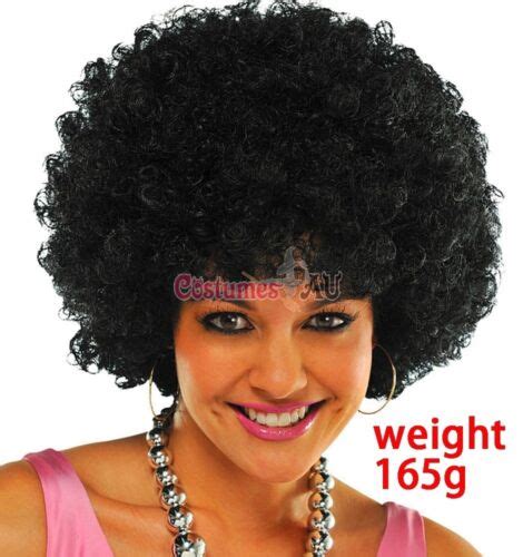 Mens Ladies Funky Afro Wig Adult 1970s 70s Disco Party Curly Costume 70 S Wigs Ebay