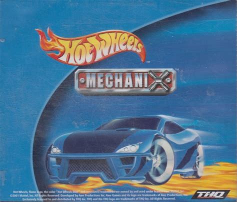 Hot Wheels Mechanix 2001 Windows Box Cover Art Mobygames