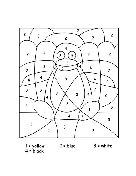 Color By Numbers Free Printables