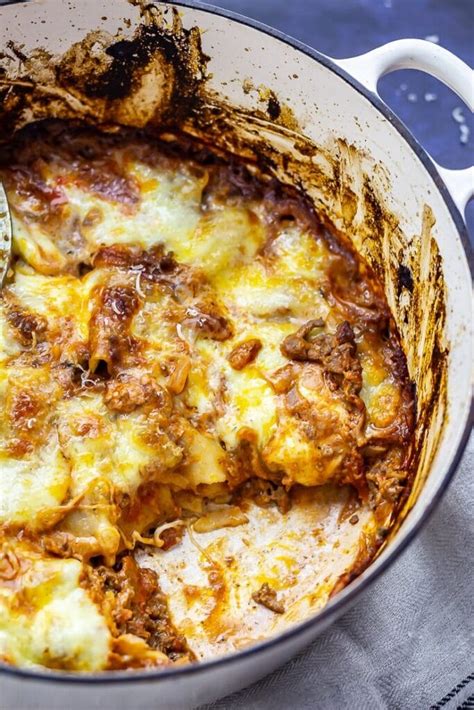 One Pot Lasagne For Busy Weeknights The Cook Report