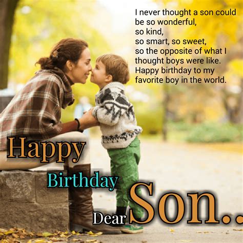 Happy Birthday Wishes For Son Birthday Wishes For Son Birthday