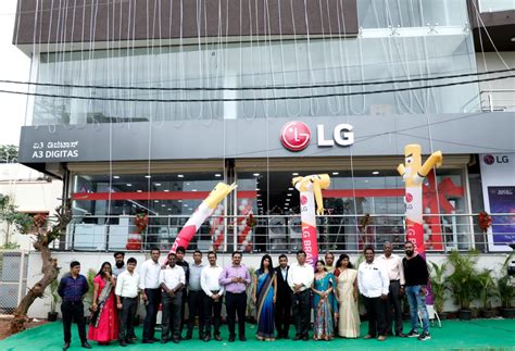 Lg Launches Its 28th Brand Shop ‘jakkur In Bangalore