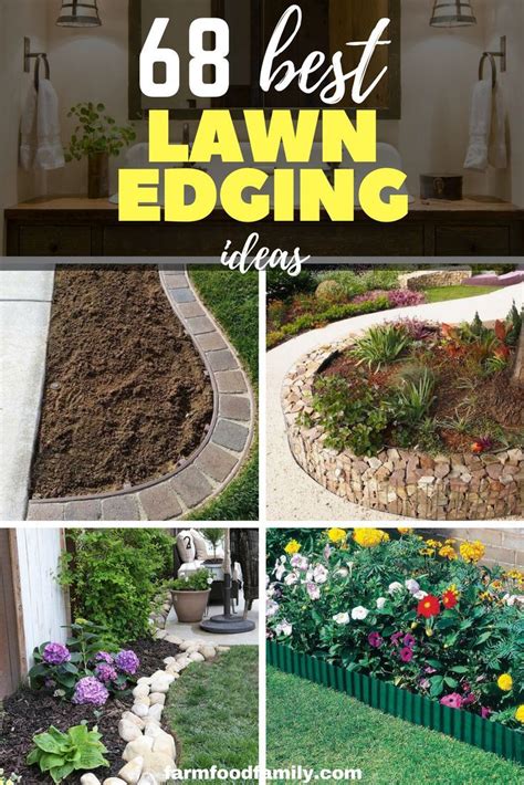 Landscaping Edging Ideas Creative Lawn And Garden Edging Ideas Hot Sex Picture