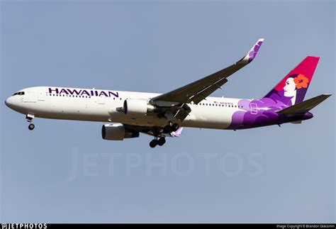 N581ha Boeing 767 33aer Hawaiian Airlines Brandon Giacomin