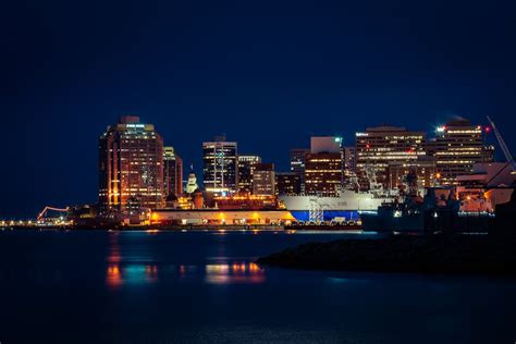 Halifax Skyline At Night · Free Stock Photo