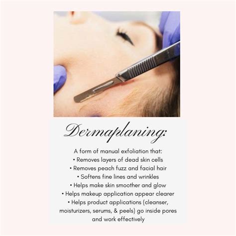 Dermaplaning Dermaplaning Skin Facts Skin Aesthetics