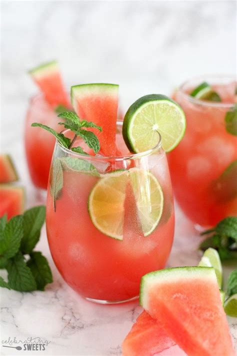 Watermelon Mojitos Whip Up A Pitcher Of These Fresh And Flavorful