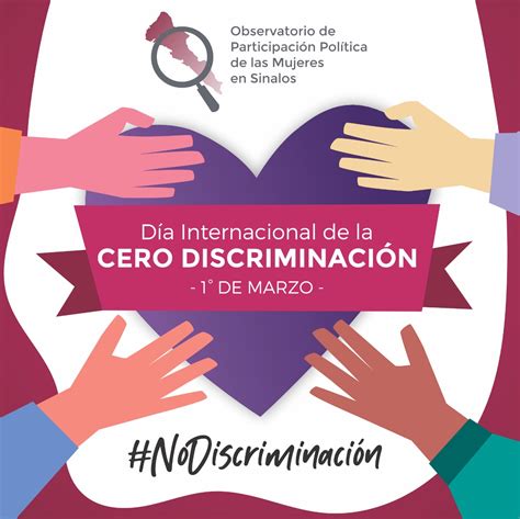 Día Internacional De La Cero Discriminación Oppms