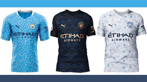 Sportmob Revealed Manchester Citys 2020 21 Season Home Away And 3rd