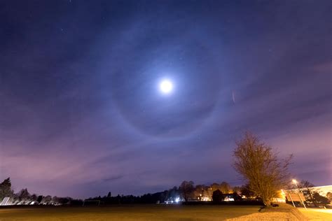 Why Is There A Ring Around The Moon The Us Sun