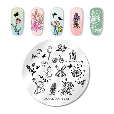 Unique Limitted Edition Nail Stamping Plates Nail Stamping Plates