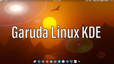 Garuda Linux The Ultimate Kde Experience Youtube