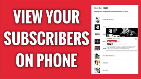 How To See Youtube Channel Subscribers List On Mobile Freewaysocial