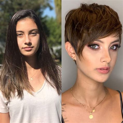 Celebs love short hairstyles, these haircuts look great for the spring and summer and you can first up on our list of gorgeous short haircuts for women is this glam hair idea. 110 Before / After Short Hair Photos - Long to Short Hair ...