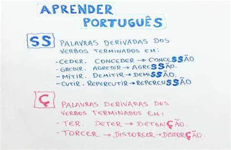 Palavras Com S Ss C ç 4 Ano