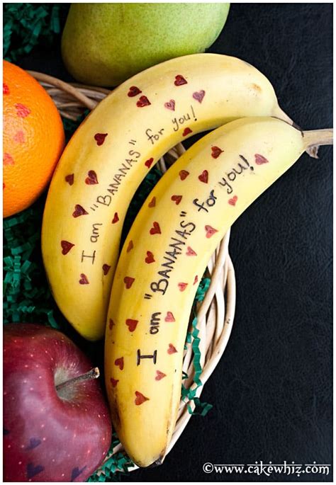Valentines Day Fruits With Messages Cakewhiz