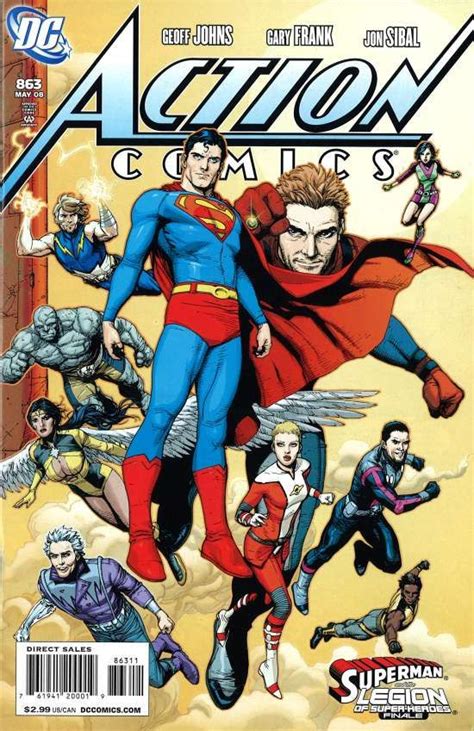 Action Comics Vol 1 863 Dc Comics Database Superman Book Superman