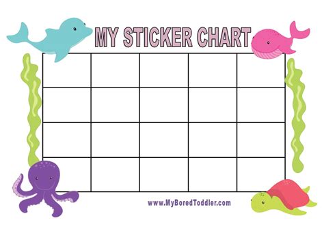 Printable Sticker Reward Chart