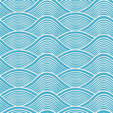 Seamless Wave Pattern Vector At Collection Of