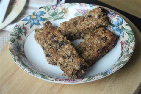 Chewy Oatmeal Raisin Bars Baker By Nature