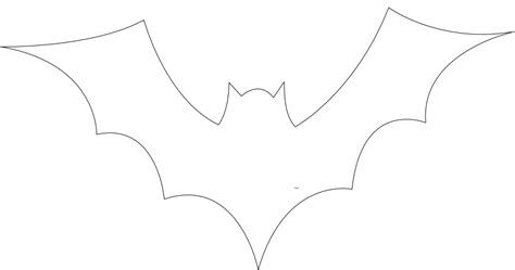 Halloween Bat Patterns For Tracing Free Halloween Stencils Cutouts