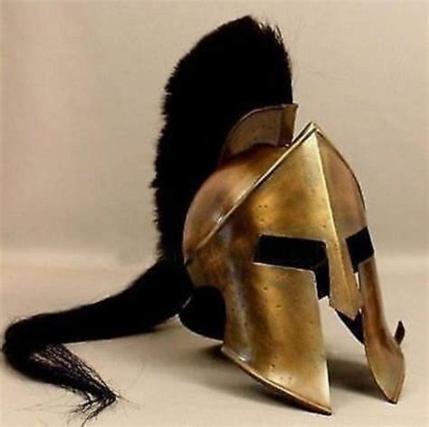 Medieval Spartan Helmet 300 Spartan King Leonidas Helmet Black Etsy