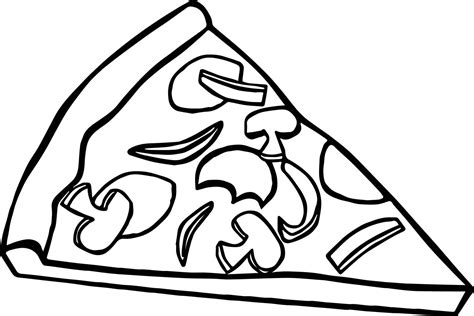 If you are addicted to pizza, now you can color it! Cute Pizza Coloring Pages - Tripafethna