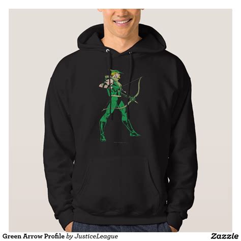 Green Arrow Profile T Shirt Hoodies Shirts Hooded