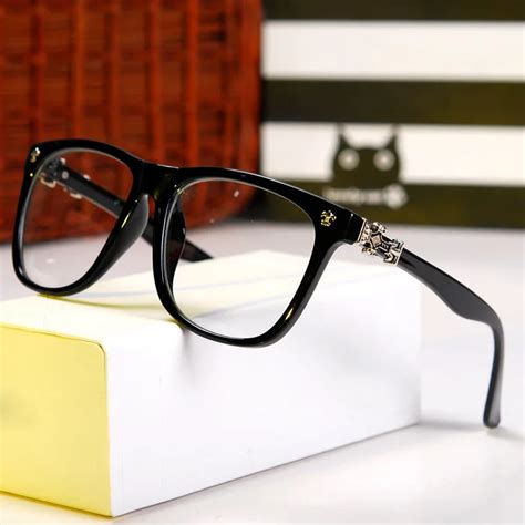 retro new designer eyewear frame elegant leg men women optical eyeglasses computer glasses