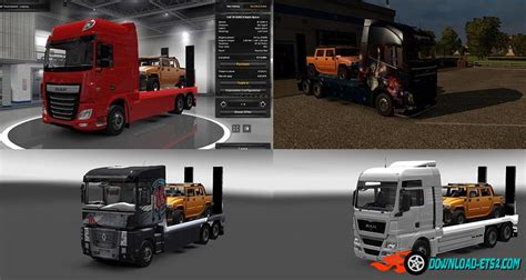 Flatbed Mega Mod V Ets Mods Euro Truck Simulator Mods Ets Hot