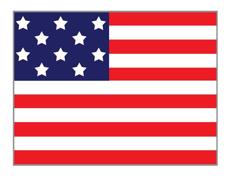 Printable Usa Flag