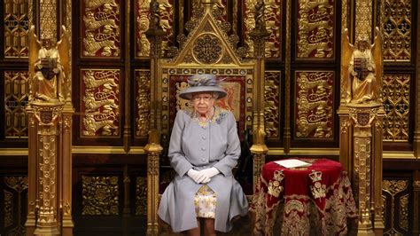 The Queen Appears In Good Spirits As She Officially Opens Parliament