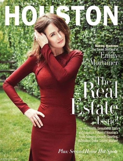 Emily Mortimer Magazine Photoshoot For Modern Luxury Magazine August 2013 Magazine Photoshoot