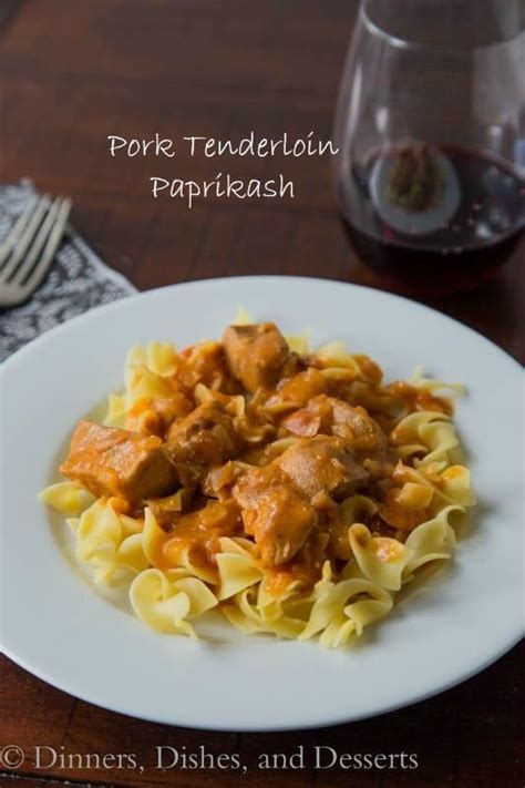 100 leftover pork recipes on pinterest. Pork Tenderloin Paprikash | Pork recipes, Pork dinner, Leftovers recipes
