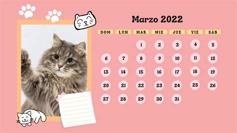 Calendario para imprimir marzo Imprímelo GRATIS