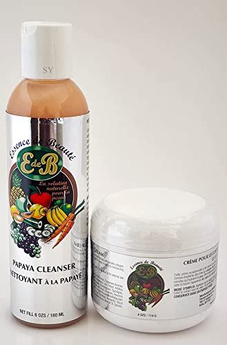 Essence De Beaute Papaya Cleanser 6oz Collagen And Vitamin E Face And