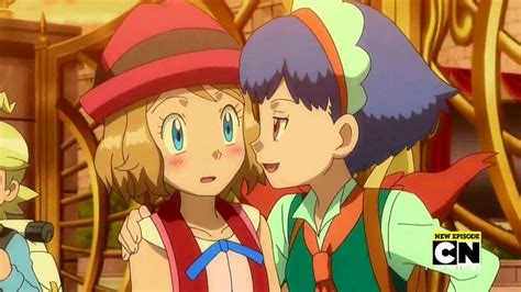 Miette Pulls Serena Close Causing Her To Blush Miette Kiss Me Serena Don T Worry I Won T Tell