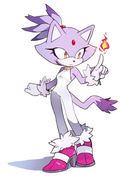 Blaze The Cat Sonic Fan Characters