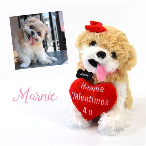 We create custom stuffed animals of your special pet and offer a variety of other unique pet gifts. A Limited Edition Valentine | Custom stuffed animal, Pets ...