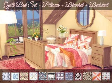 Sims 4 Cc Bed Covers