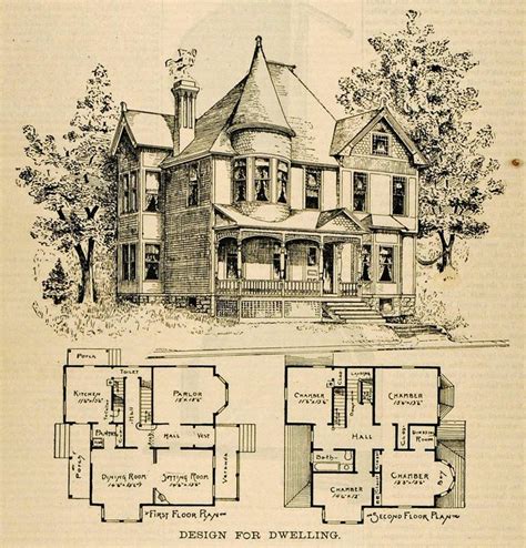 The Main Elements Of The Queen Anne Victorian Home Style Victorian