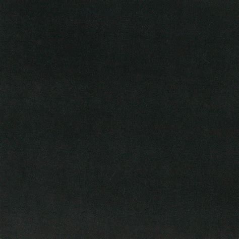 Black Authentic Cotton Velvet Upholstery Fabric By The Yard