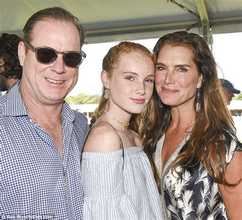 Brooke Shields Attends The Hampton Classic Horse Show With 12 Year Old