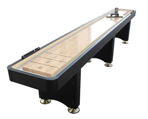 Buy Playcraft Woodbridge Black 14 Ft Shuffleboard Table Online At